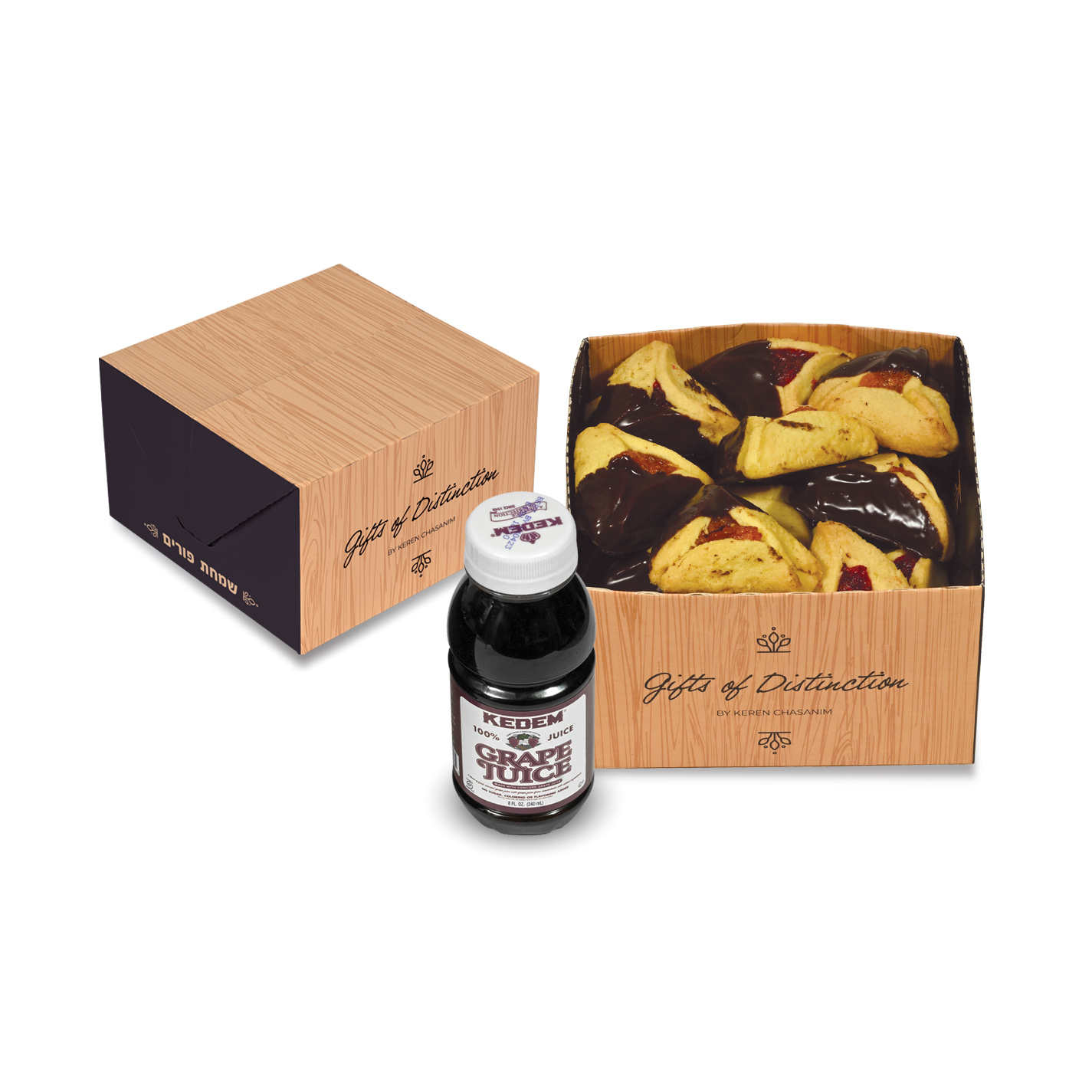 Gift Box - Chocolate Dipped Hamentashen